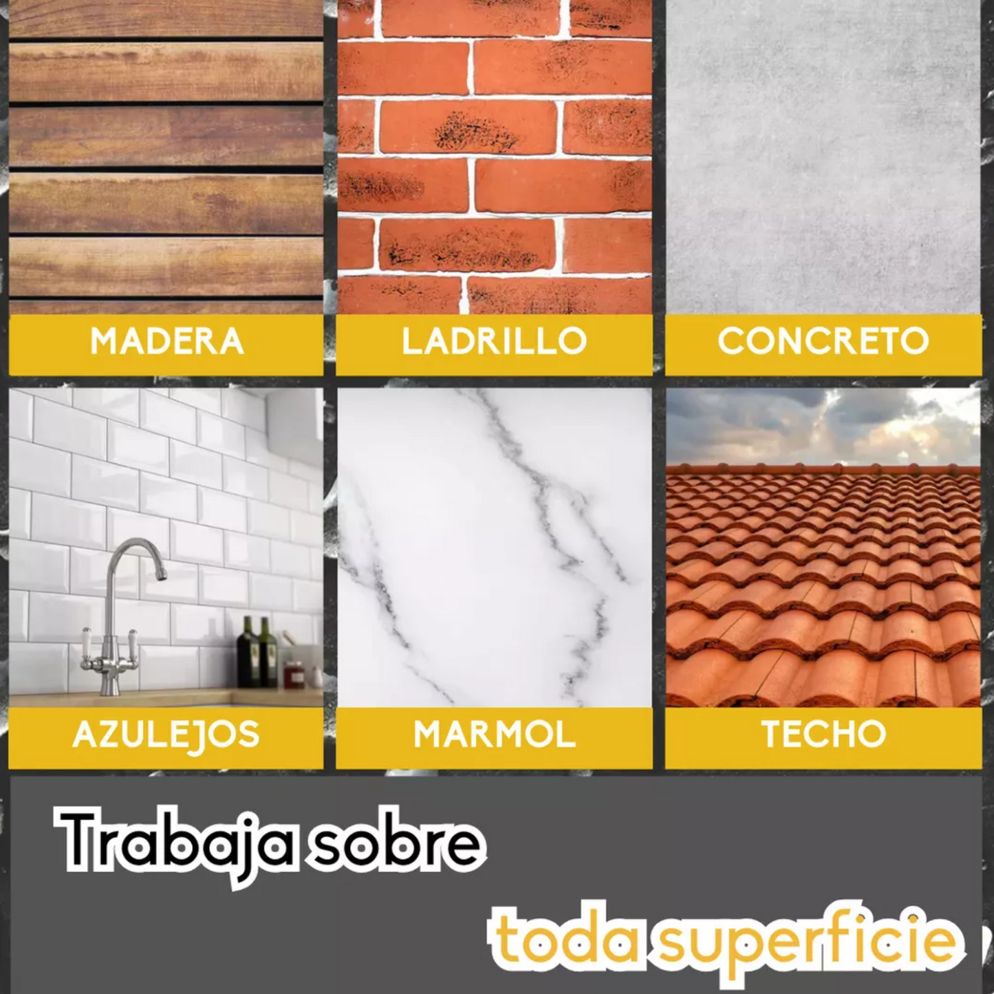 Sellador Adhesivo Impermeable 300g Nara